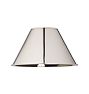 Nina 18&quot; Cone Shade, Polished Nickel