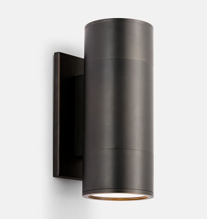 OPEN BOX: Thorburn Wide Wall Sconce, Dark Aluminum