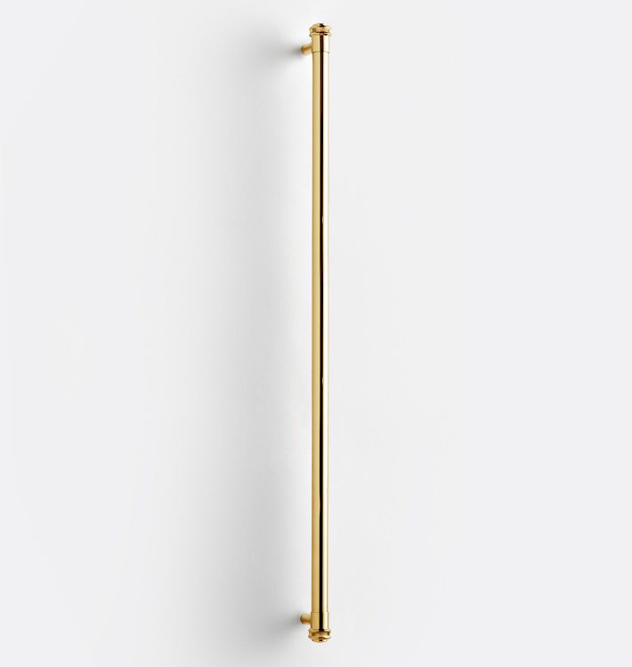 OPEN BOX: Rigdon Appliance Pull, 24&quot; - Unlacquered Brass