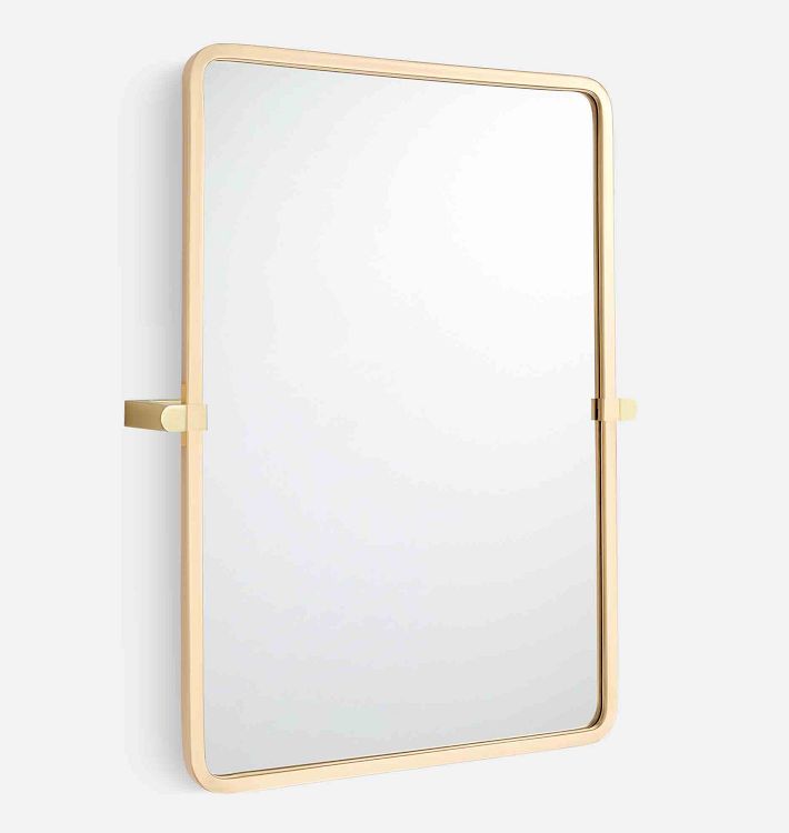 Bowman Rounded Rectangle Pivot Mirror