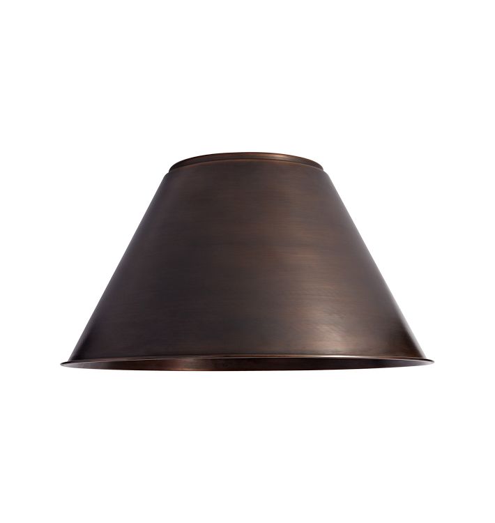 Nina 18&quot; Cone Shade, Copper Penny