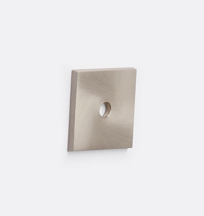 Square Cabinet Knob Backplate