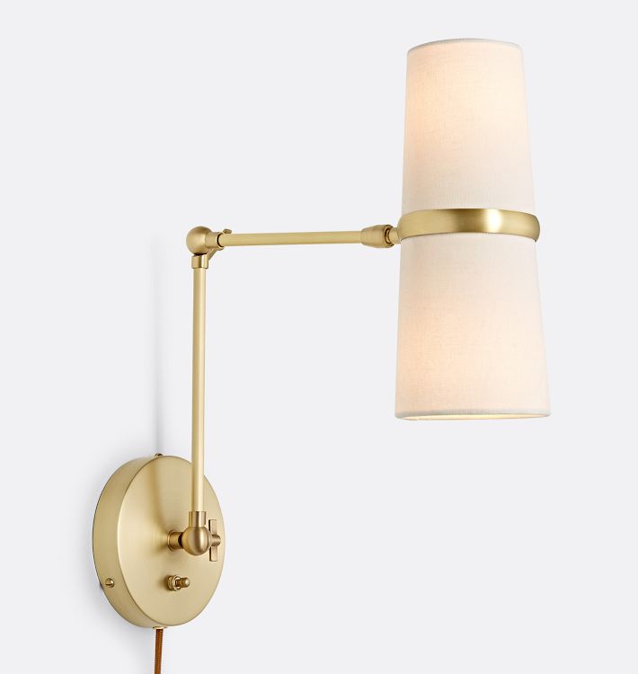 Conifer Articulating Plug-In Wall Sconce