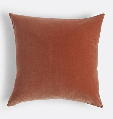 Blush velvet pillow best sale