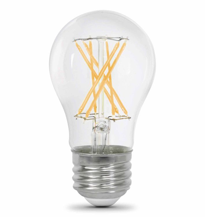 FEIT LED Filament A15 Clear 8.3W 60We Bulb 2 Pack