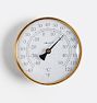 4" Brass Vermont Dial Thermometer