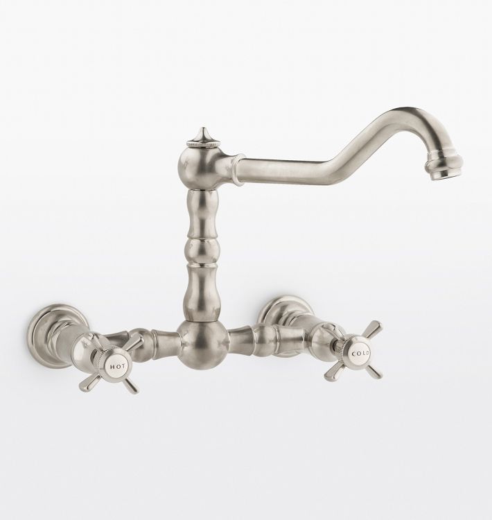 Connor Wall Mount Bridge Kitchen Faucet