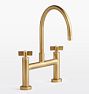 West Slope Kitchen Faucet - Aged Brass