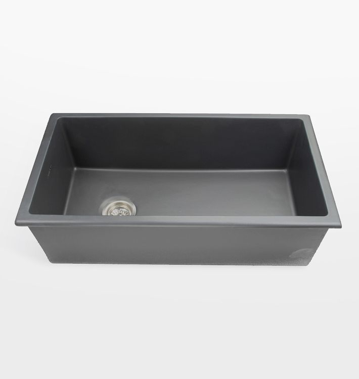 Arago Fireclay Single Dualmount Kitchen Sink