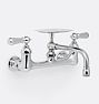 6&quot; Spout Wall Mount Utility Faucet - With Soap Dish