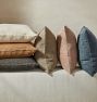 Textured Linen Pillow Cover