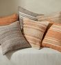 Textured Woven Stripe Pillow Cover