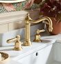 Montecito Lever Handle Widespread Bathroom Faucet