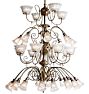 Monumental Victorian 36-Light Chandelier