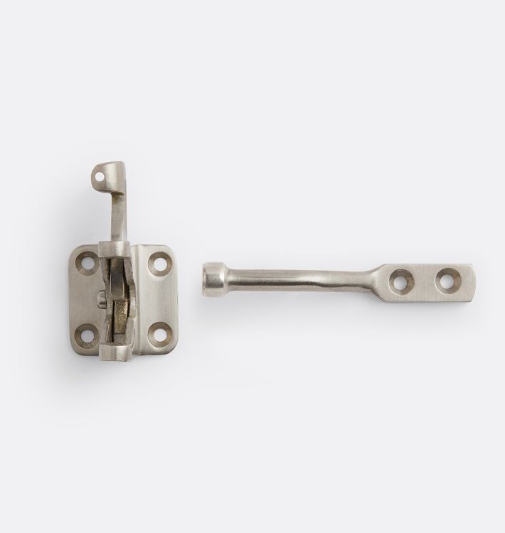 Gate Latch, White Bronze