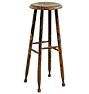 Tall Traditional Wooden Stool