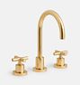 Tiburon Cross Handle Widespread Bathroom Faucet