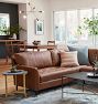 Hastings Sectional Arm Chair Leather Sofa