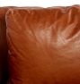 Wrenton Leather 3-Piece Double Sofa with Wedge Corner