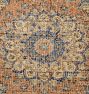Vintage Turkish Hand-Knotted Rug with Intricate Floral Pattern, 7'x10'