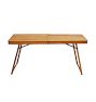 Vintage Slatted Maple Folding Table