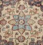 Vintage Turkish Hand-Knotted Rug in Bold Reds and Blues, 6'x10'