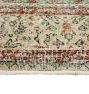 Vintage Turkish Hand-Knotted Rug in Sage and Red, 8'x11'