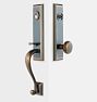 Putman Knob Exterior Door Hardware Tube Latch Set