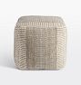 Kaia Corded Pouf