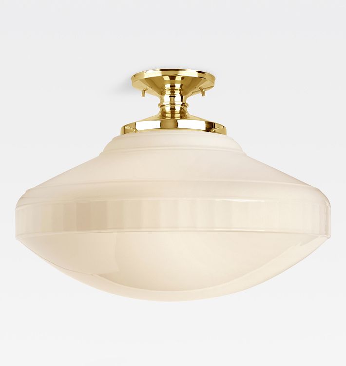 Eastmoreland 8&quot; Fitter Semi-Flush Mount