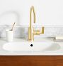 West Slope Lever Handle Single Hole Bathroom Faucet