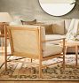 Woodbury Caned Lounge Chair