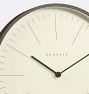 Mr. Clarke Wall Clock - Dark Plywood