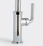 Descanso Quad Neck Pull Down Kitchen Faucet with Squeeze Sprayer
