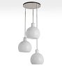 Edendale 9&quot; Opal Glass 3-Light Pendant