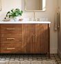 Shaw 72&quot; Walnut Double Vanity