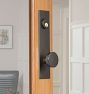 Tumalo Brass Knob Exterior Door Hardware Tube Latch Set