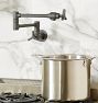 Blair Cross Handle Wall Mount Pot Filler