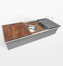 Catlan Stainless Single Workstation Kitchen Sink