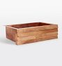 Kahlo Tiered Rose Gold Single Kitchen Sink &amp; Drain