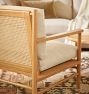 Woodbury Caned Lounge Chair