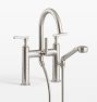 Rigdon Lever Handle Deck Mounted Tub Filler With Handshower