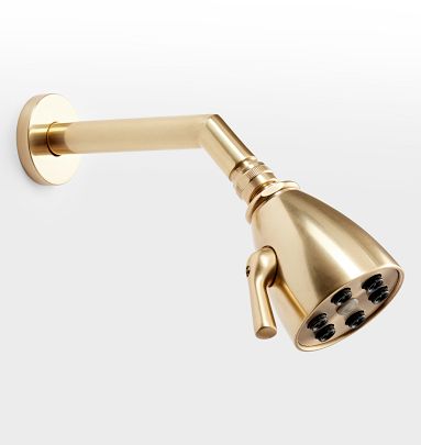 Luxury Brass Jetted Showerhead factory