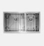 Cannon Stainless Steel Double Workstation Kitchen Sink