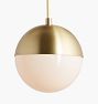 Palo Alto 8&quot; Globe Track Light Pendant