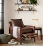 Thorp Leather Manual Recliner Chair