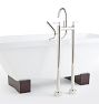 Blair Lever Handle Floor Mounted Tub Filler With Handshower