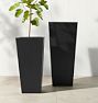 Modern Fiberstone Tapered Planters