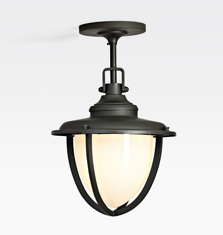 Pacifica 12&quot; Lantern Semi-Flush Mount