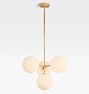 Allenglade 4-Light 8&quot; Shades Chandelier